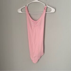 Ideology Girls’ Dance Ruched Front Pointe Pink Leotard size L (14)